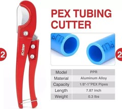 PEX Clamp Tool Kit 3 8-1 w Rings & Tubing Cutter – All-in-one Crimping Set