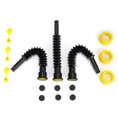 3Pk Easy Gas Can Spout Kit – Replacement Spout Kit Fits EasyCan Fits Midwest