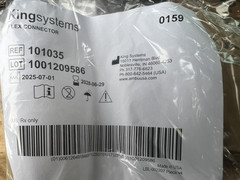 King Systems Flex Connector 101035 EXP 2028-06-29 FLEX CONNECTORS Lot of 45