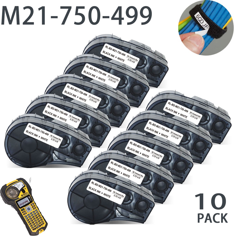 For Brady M21-500-499 Nylon Label Tape For M210, M210-LAB, M211, BMP21-PLUS/-LAB