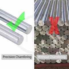 99.99% High-Purity Iron Rod Diameter 1mm- 50mm Electrodes Round Bar Length 100mm