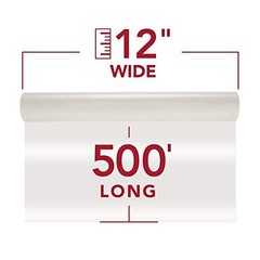 GBC HeatSeal NAP I Laminating Film Rolls, 1 Inch Core, 1.5 mm Clear