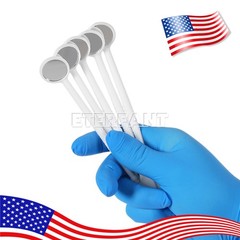 500Pcs Dental Mouth Mirror w/Handle Dental Ortho Instruments