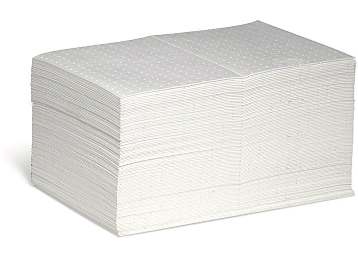 New Pig 26300 Pig Water-Repellent Oil-Absorbent Medium-Weight Mat Pad 100/Box