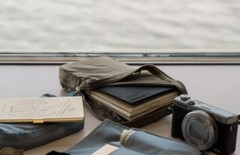 TO&FRO Traveler’s Company/Notebook Traveler’s Organizer/Passport/Blue Gray