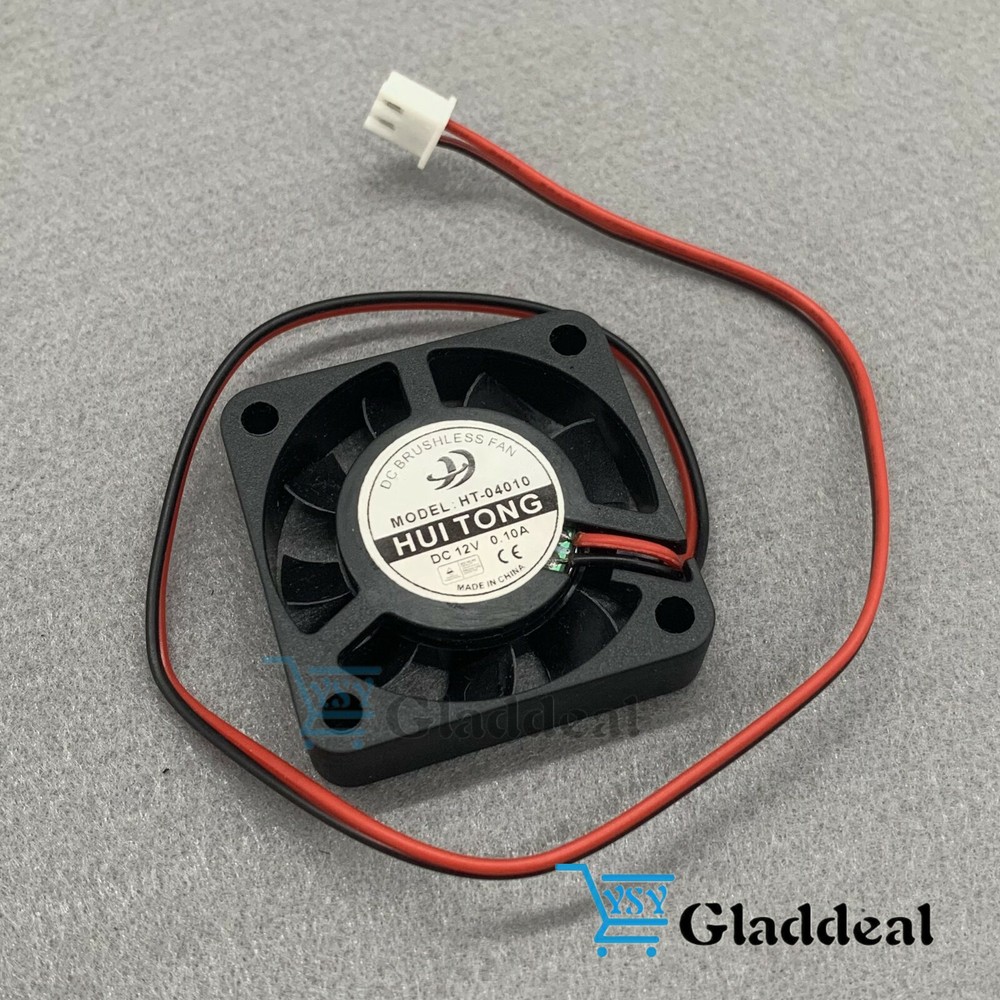 New HUI TONG HT-04010D12M HT04010D12M Cooling Fan 12V 0.08A 4CM 2-wire USA Fast