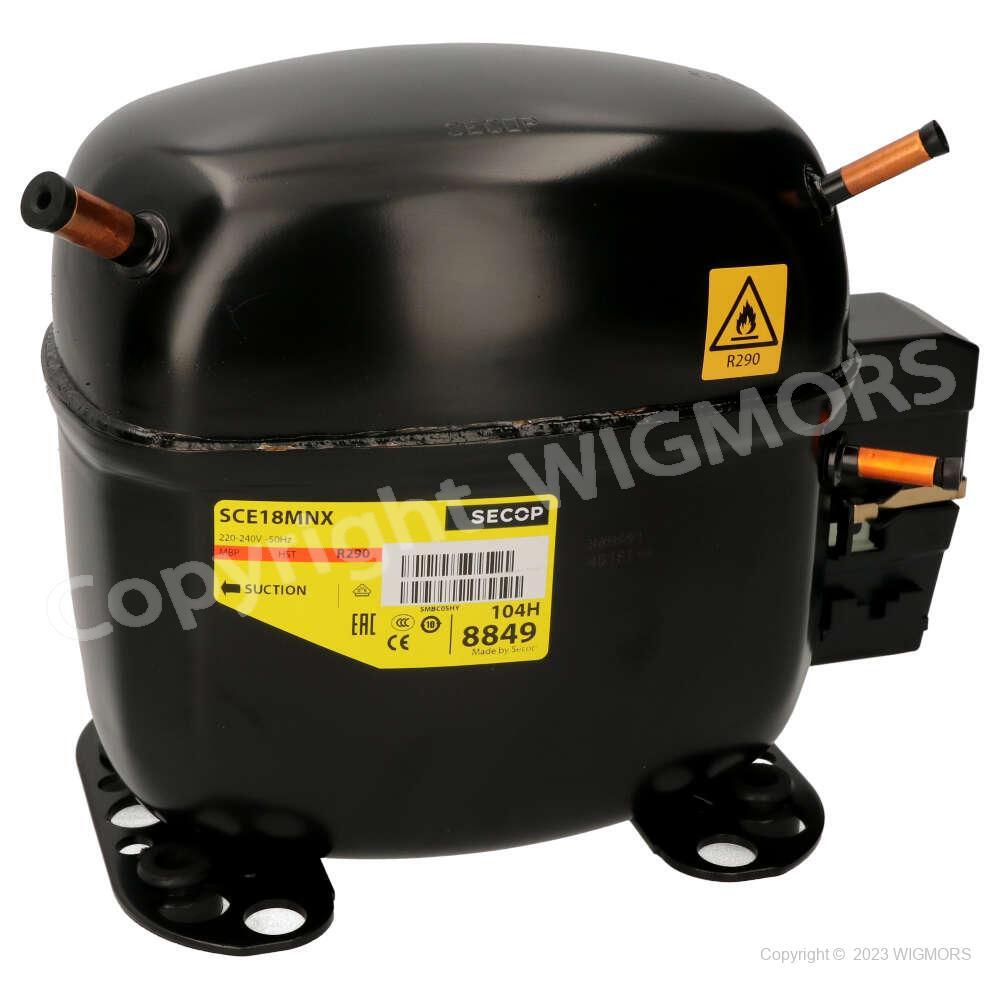 220-240V 50Hz compressor Secop SCE18MNX 104H8849 R290 refrigeration 3/4 HP