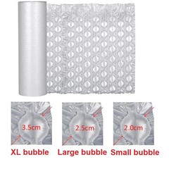 Air Cushion Pillow Bag Film For Air Pillow Inflator Machine Roll, 5cm Core 20µm