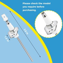 Upgraded 0130F00010 Furnace Flame Sensor Replacement Fit for Good-man Ama-na…