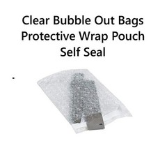 4″ x 5.5″ Bubble Out Pouches Bags Wrap Cushioning Self Seal Packing Mailing