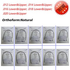 Dental Orthodontic Niti Arch Wire Super Elastic Natural Nature Form Round SALE!