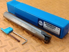 NEW Toolmex 1″ Dia Threading Boring Bar 6 SIL 1000 R22 Size 22 Inserts 8″ OAL