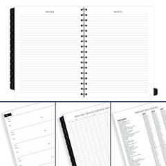 AT-A-GLANCE Weekly/Monthly Planner Refill, 8.75×6.88, 12-Month (Jan-Dec): 2026