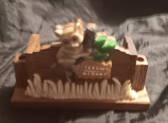 Tarsiua Manado Business Card & Pen Holder Desk Top Tarsier Indonesia Philippines