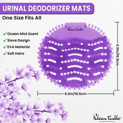 3 pcs Urinal Mats Odor Freshener for Toilet Bathroom Urinal Mats Pads Deodorizer