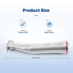 COXO CX235C7 Dental Fiber Optic LED 1:5 Contra Angle Handpiece
