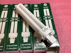 Lot Of 6 GE Fluorescent Lamps F26DBX/830/ECO 2-Pin