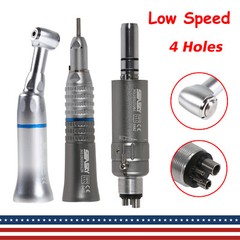 Low Speed E-type 4Hole Contr angle Air Motor Nosecone Fit NSK YAD4 Dental