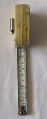 Vintage Fisco Unimatic Vintage Tape Measure, United Kingdom, 5 Meters 16 Feet