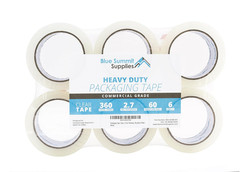 Blue Summit Supplies Heavy Duty Packaging Tape Clear Packing Tape Designed fo…
