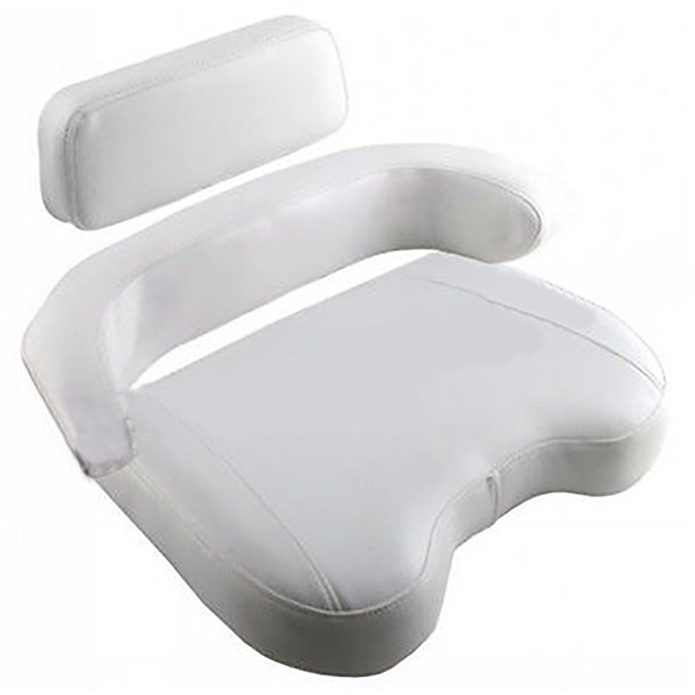 SD243509 White Vinyl Cushion Set (3 pc.) Fits Allis Chalmers 180 185 190 190XT