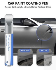 744/9744 Brilliant Silver Metallic Touch Up Paint Compatible with Mercedes-Benz