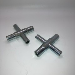 Unmarked 4-Way Key T Wrench 3/16” 1/4” 5/16” 3/8”….[B2]