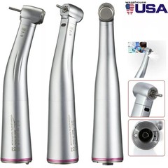 Dental 1:5 Increase LED Fiber Optic Contra Angle Red Ring Fit NSK Ti Max Z95L