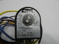 Parker 7121KBN2SV00N0CZ01R8 Direct Acting Solenoid Valve 2 Way 1/4in Npt