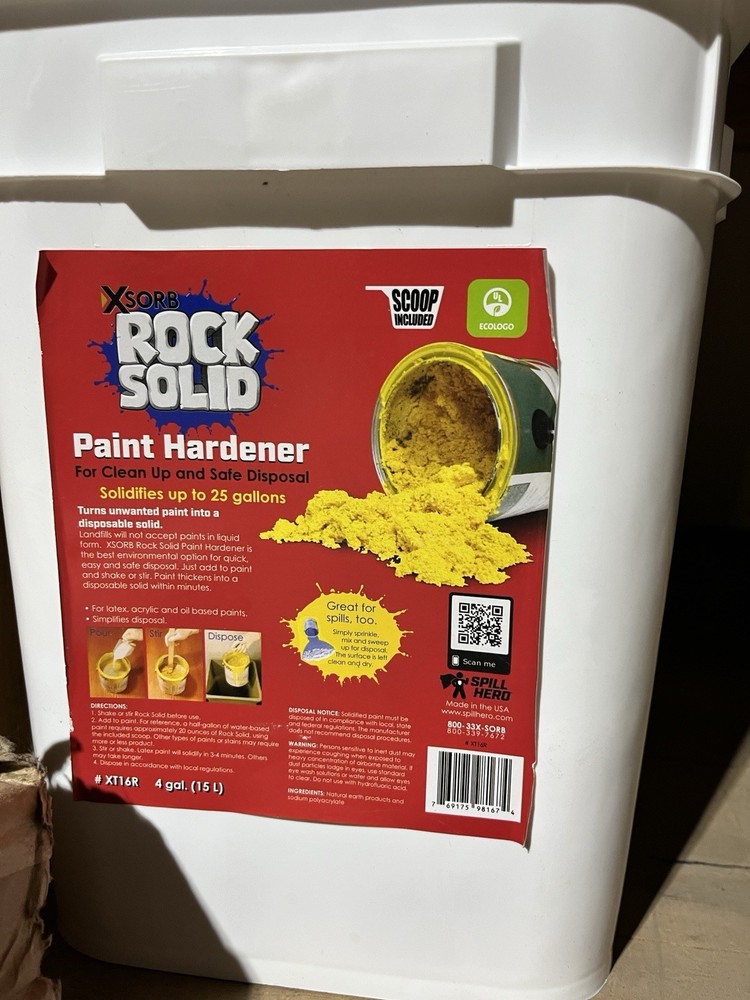 Rock Solid Paint Solidifier