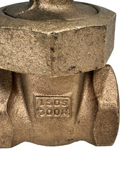 HAMMOND IB629 Bronze Gate Valve 1″ NPT Thread Ends 150-SWP / 300-WOG *USA*