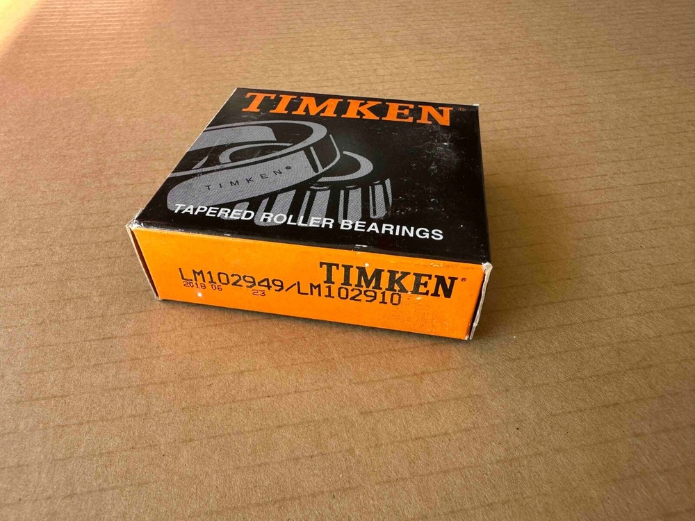 Timken LM102949/LM102910 Single Row Taper Roller Bearing Cone&Cup 1.7812″ Bore