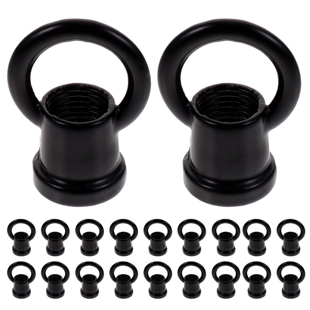 Veemoon Chandelier Hook Ring Light Fixture, 20pcs Ceiling Light Hanging Ring …