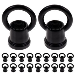 Veemoon Chandelier Hook Ring Light Fixture, 20pcs Ceiling Light Hanging Ring …
