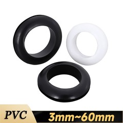 Standard Open PVC Rubber Grommets For Cable Wire Panel Car Hole Ø 3-60 mm