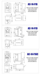 IEC 10A 250V Plug Power Connector AC C14 C01 3 Pin With Switch And Fuse Socket
