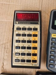 Lot Of 6 Calculators Vintage Retro
