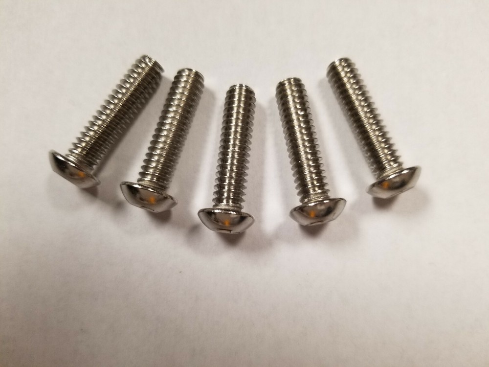 3/8-16 Button Head Cap Screws Stainless Steel Allen Bolts All Lengths Qty’s