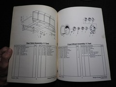 1976 STEIGER TRACTOR “Box Scraper” PARTS CATALOG MANUAL Very Scarce!