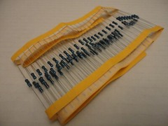 100 Pcs 1K OHM Pack Lot 1/4W 0.25W 1% Tolerance Metal Film Resistor Resistance