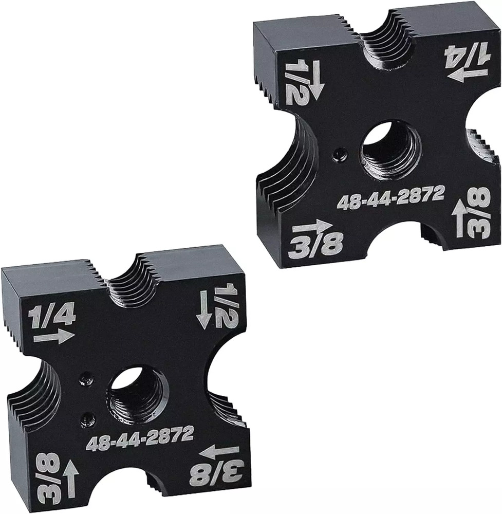 48-44-2872 1/4″, 3/8″, 1/2″ Cutting Die Set Fits for Milwaukee 2872-20, 2872-21
