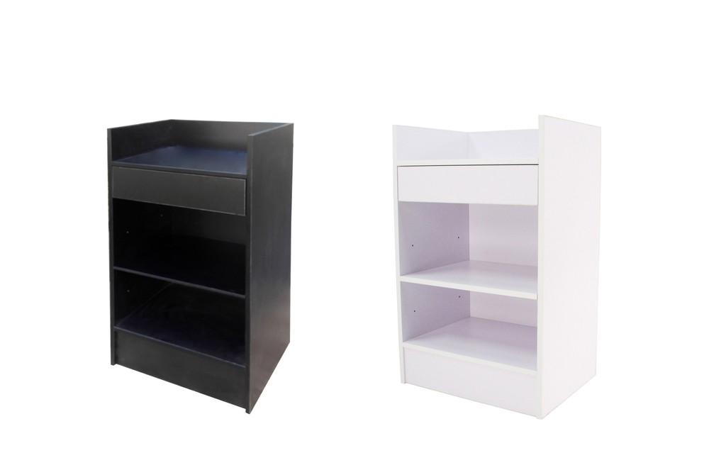 Cash Register Checkout Counter Register Reception Desk AV Cart Podium Pulpit
