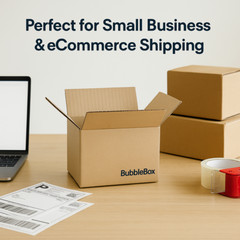 100 6x4x4 Shipping Boxes – Kraft RSC Corrugated Mailers – Bulk Cardboard Pack