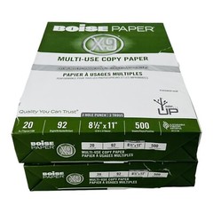 2 Reams Boise 3 Hole Punch Copy Paper 8.5″ x 11″ Multi-Use 20lb 500 Sheets