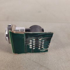 Lemo ECG.2B 18-pin Right Angle Mounted Connector Soldered On PCB