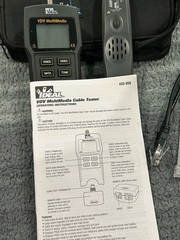 IDEAL 33-866 VDV Test-Tone-Trace Kit RJ45 Coax Tester Probe Case New Open Pack