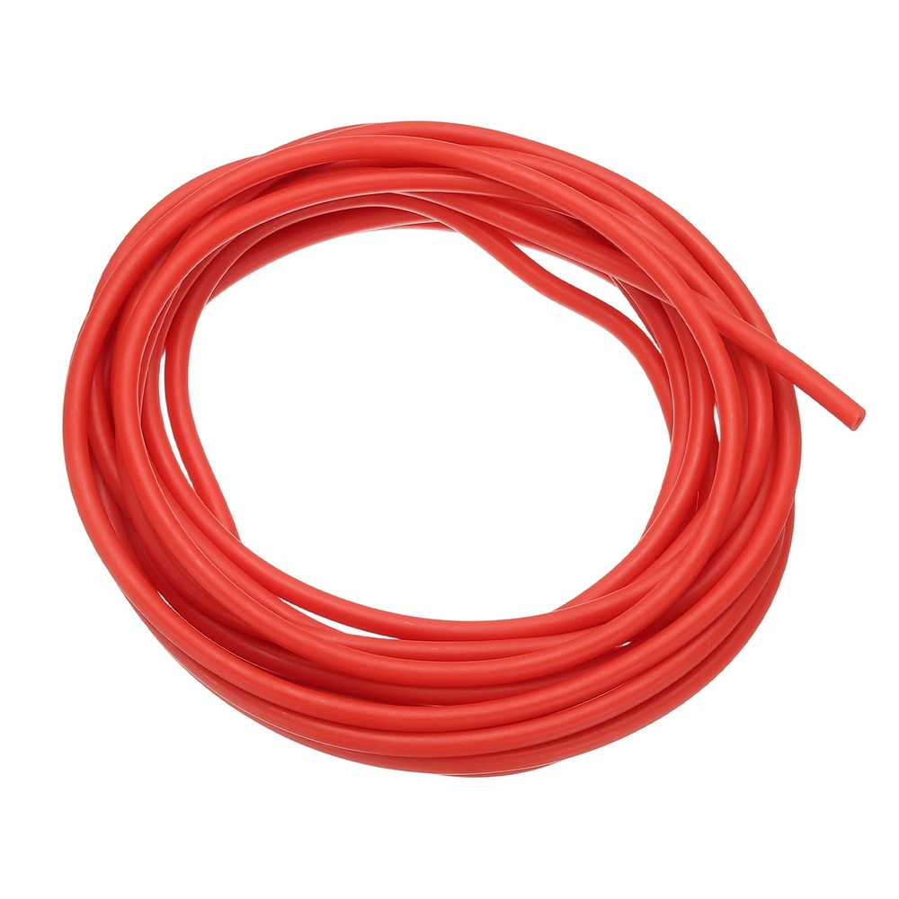13 Ft(4M) Latex Rubber Tubing, 5/64″(2mm)ID 3/16″(5mm)OD, Red
