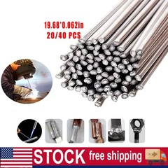 Aluminum Welding Rod Low Temp Flux-Cored Repair Alloy Fix Easy Brazing 20/40PCS