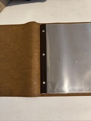 Dark Brown Soft Leather Menu Covers-_8.5”x11”—10 Covers
