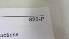 NEW Allen Bradley 825-P Motor Protection relay Installation Instructions